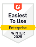 Enterprise companies found Intellects QMS easy to use in 2025