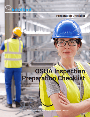 OSHA Inspection Preparation Checklist cover