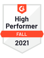 G2 High Performer Fall 2021