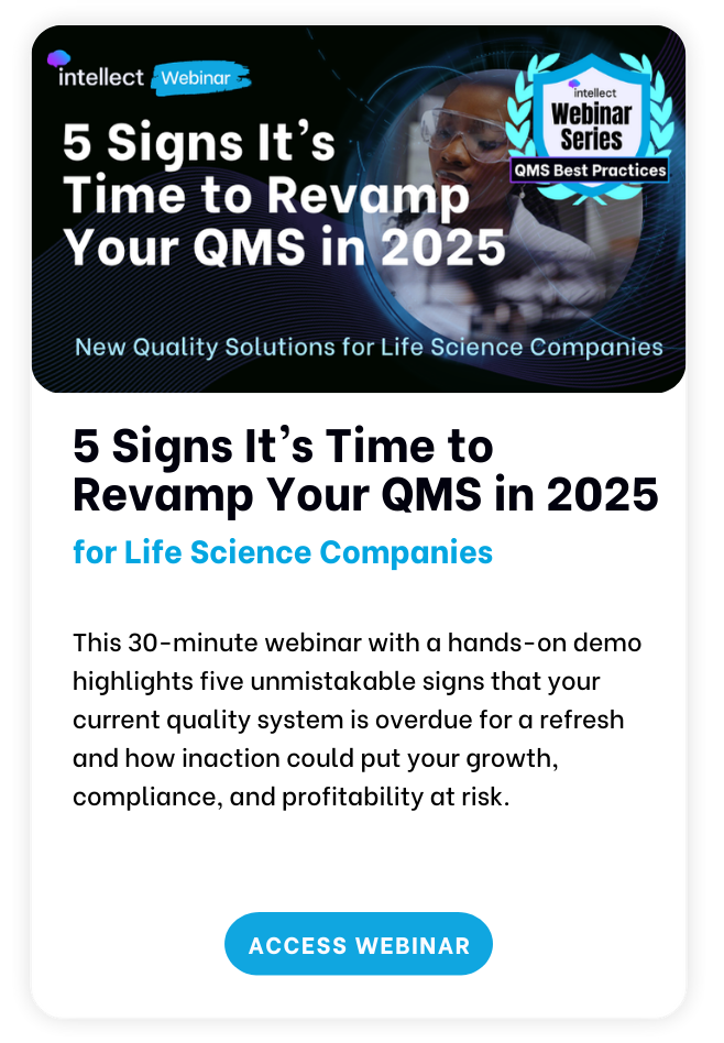 5 Signs It’s Time to Revamp Your QMS 