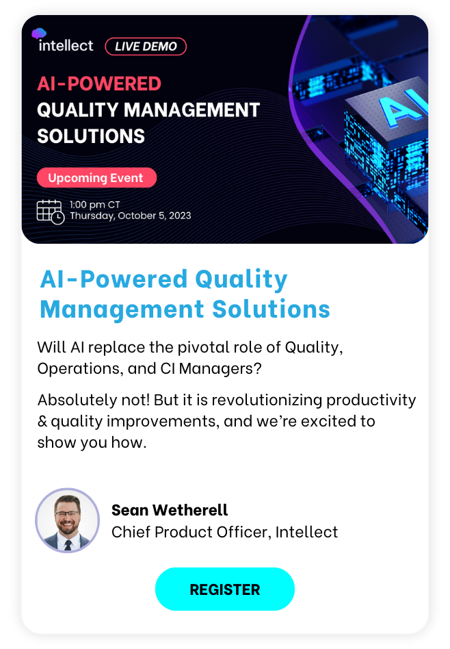 AI-Powered Quality Management Solutions