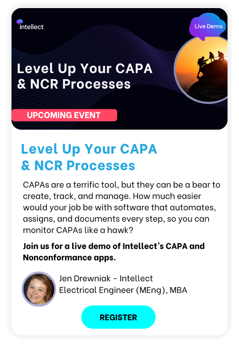 CAPA and NCR Demo
