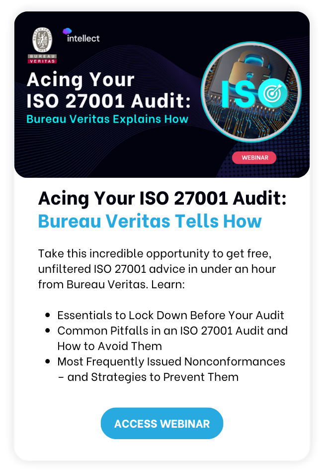 Replay - ISO 27001 Webinar with Bureau Veritas