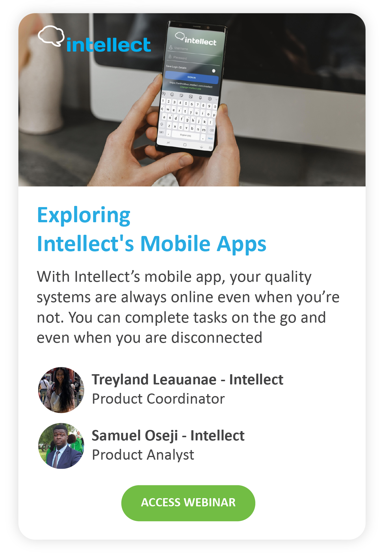 Exploring  Intellect's Mobile Apps